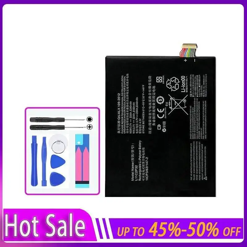 For Launch X431 Pro 3 L11C2P32 6340Mah Tablet Battery High-Performance
