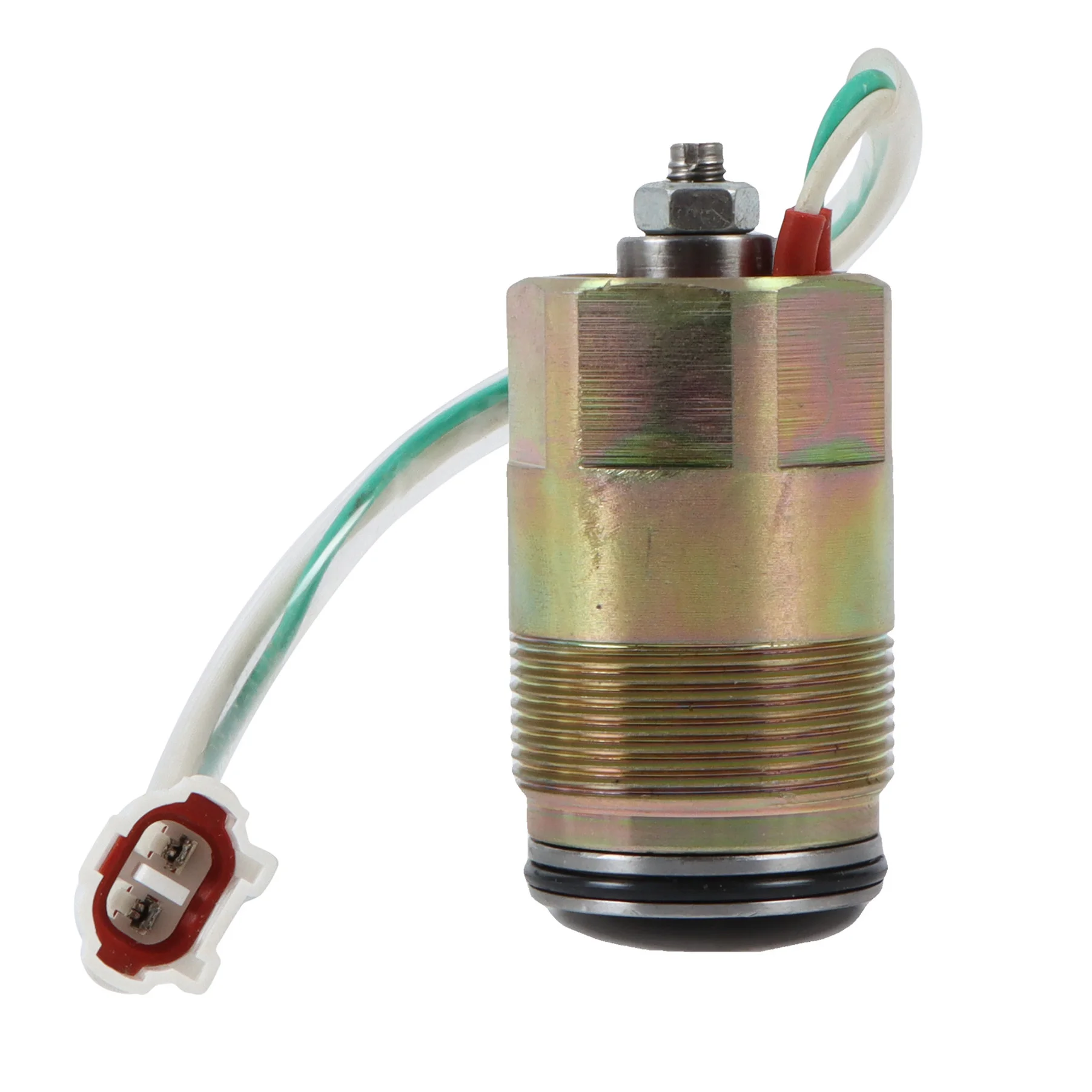 1 peça válvula solenóide para kobelco SK200-5 SK200-6 DH200-5 R210-5 k3v112 skc5/G24-106-1 peças de reposição de motor de escavadeira