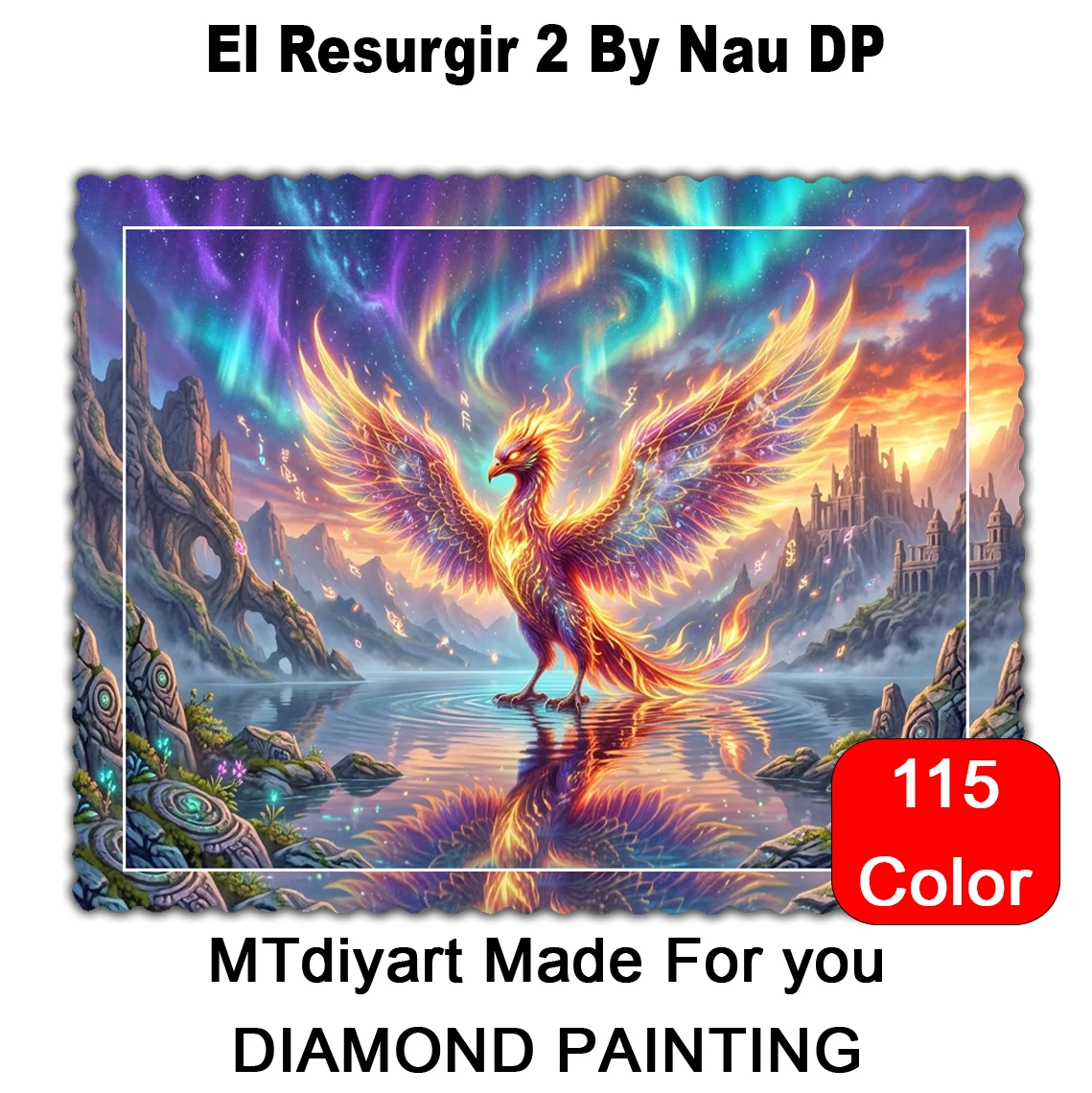 El Resurgir 2 By Nau DP 115 Colors 50x70 70x100 Diamond Painting - AliExpress 15