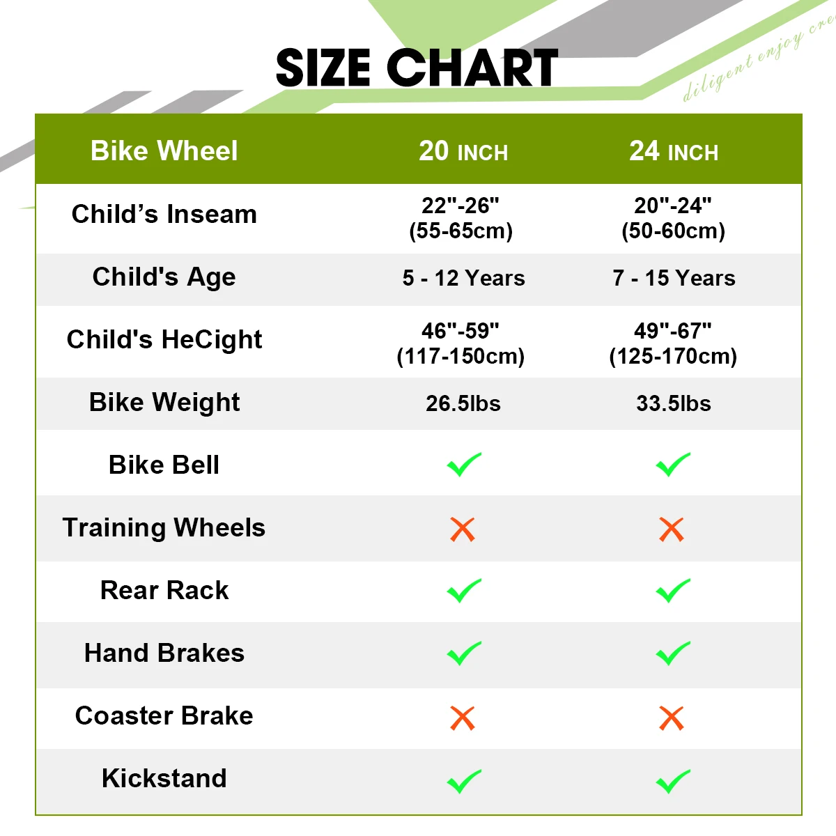 دراجة جبلية للأطفال مقاس 20/24 بوصة من Hiland للأطفال الأولاد والبنات من عمر 6 إلى 10 سنوات مع تروس Shimano 6 Speed #6