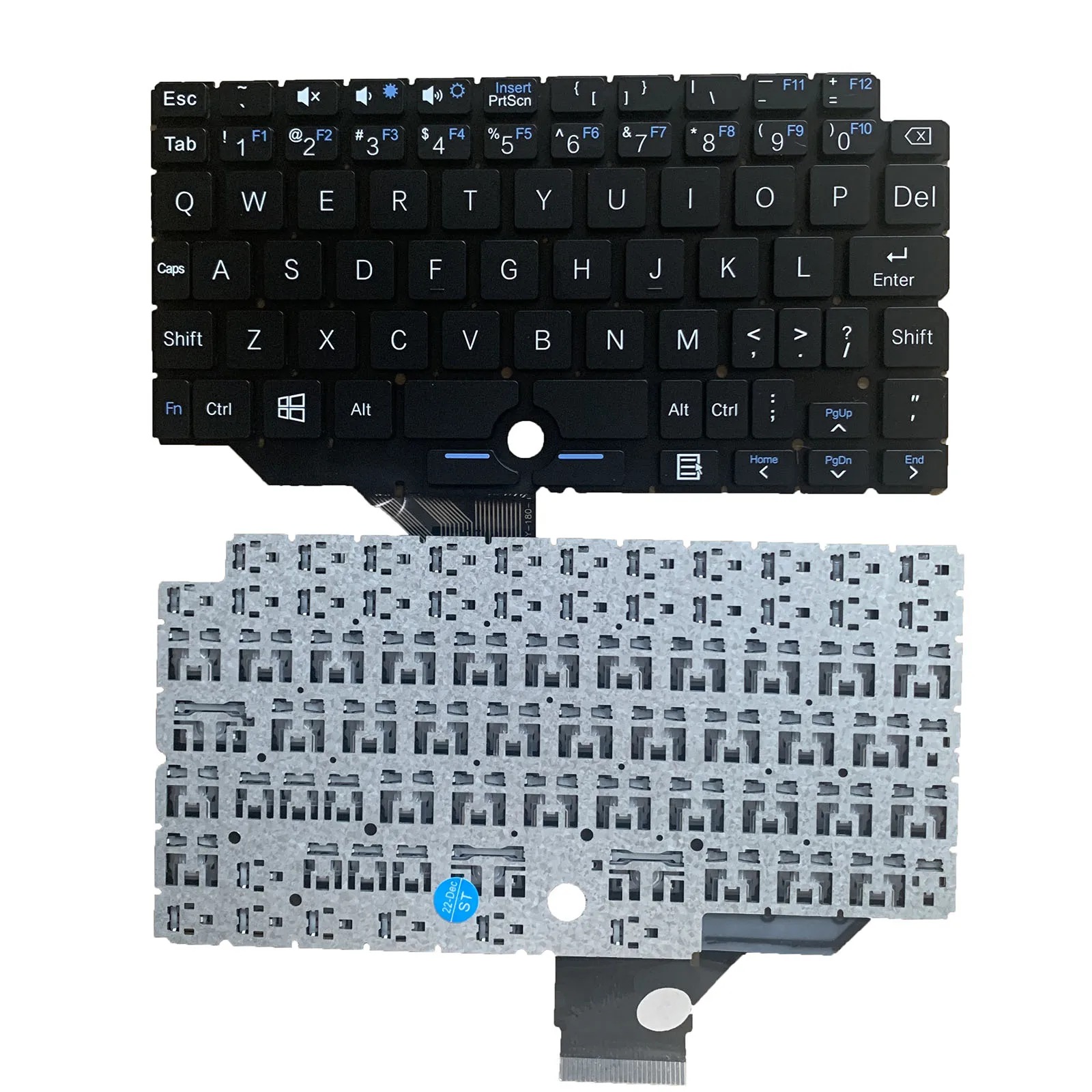 New US English Keyboard for UMPC GPD Pocket 1 P1 SCDY-180-1 GPD UMPC T1 T2 Mini Laptop Keyboards