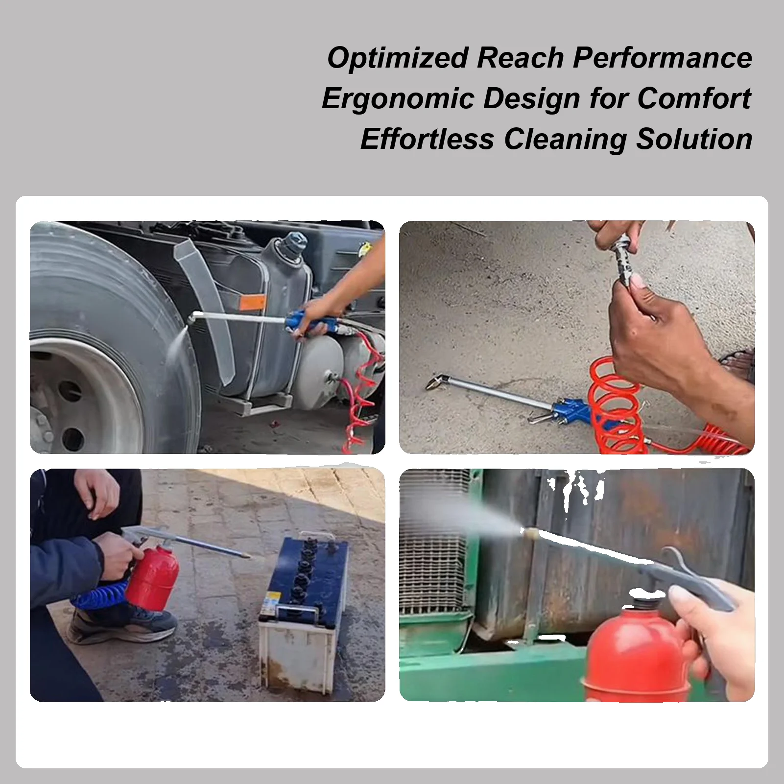 

Автомобильная мойка высокого давления, распылитель воды, мощный инструмент для мытья канавок, зазоров, магазинов, углов двора