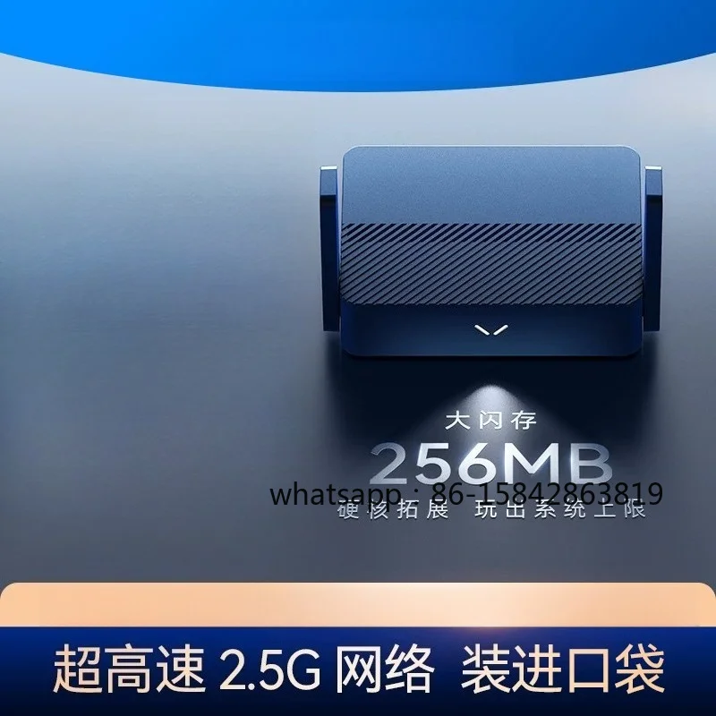 AX3000 WiFi6 Mini Portable Router TR3000, 256MB Flash Mesh Router, Smart NAS Signal Amplifier for Home Travel
