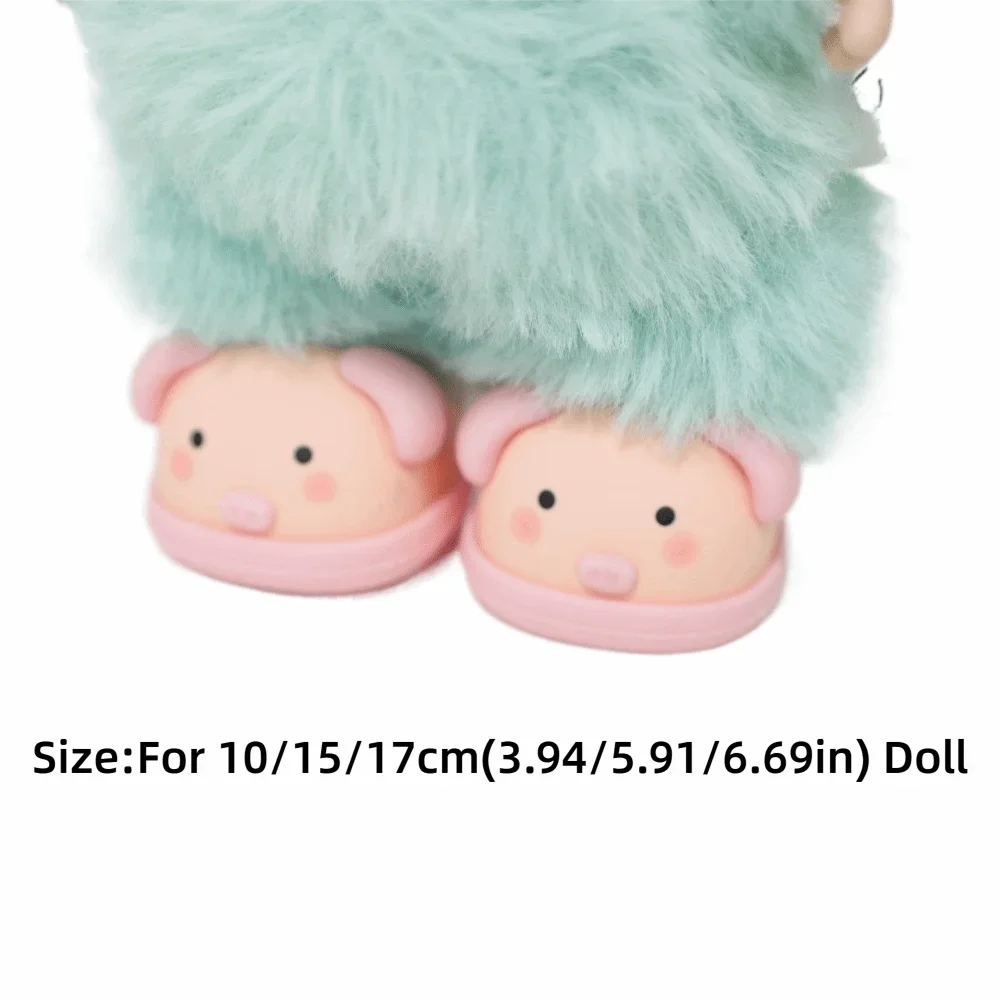 10/15/17 سنتيمتر دمية ل 17 سنتيمتر الأحذية المواد الجلدية البلاستيكية لطيف تصميم دمية الأحذية رائعتين نمط الحيوانات الأليفة الحيوان سلسلة أحذية بولي PU #6