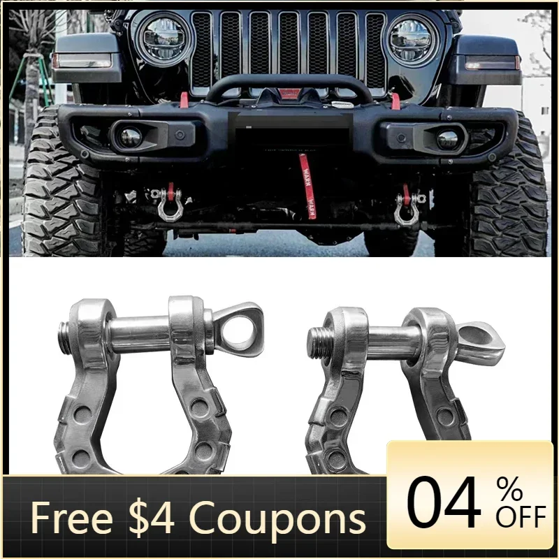 

BR Wrangler Jk Accessories Rescue Hooks U-Trailer Hooks Towing Hooks For Jeep Wrangle Jk 2007-2017