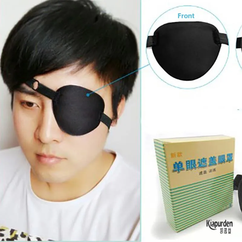 

Пластырь для глаз после операции, легкий, унисекс, для защиты глаз при травмах, для лечения астигматизма, дизайн «Пиратский глаз»