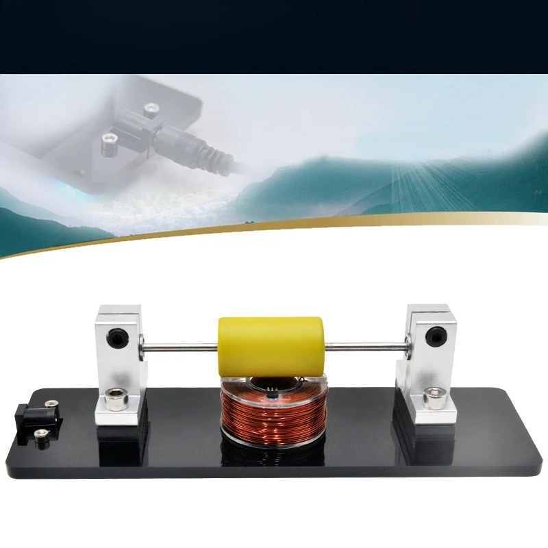 DIY Brushless Hall Motor Magnetic Rotor Electromagnetic Induction Science Experiment Kit Educational STEM Toy