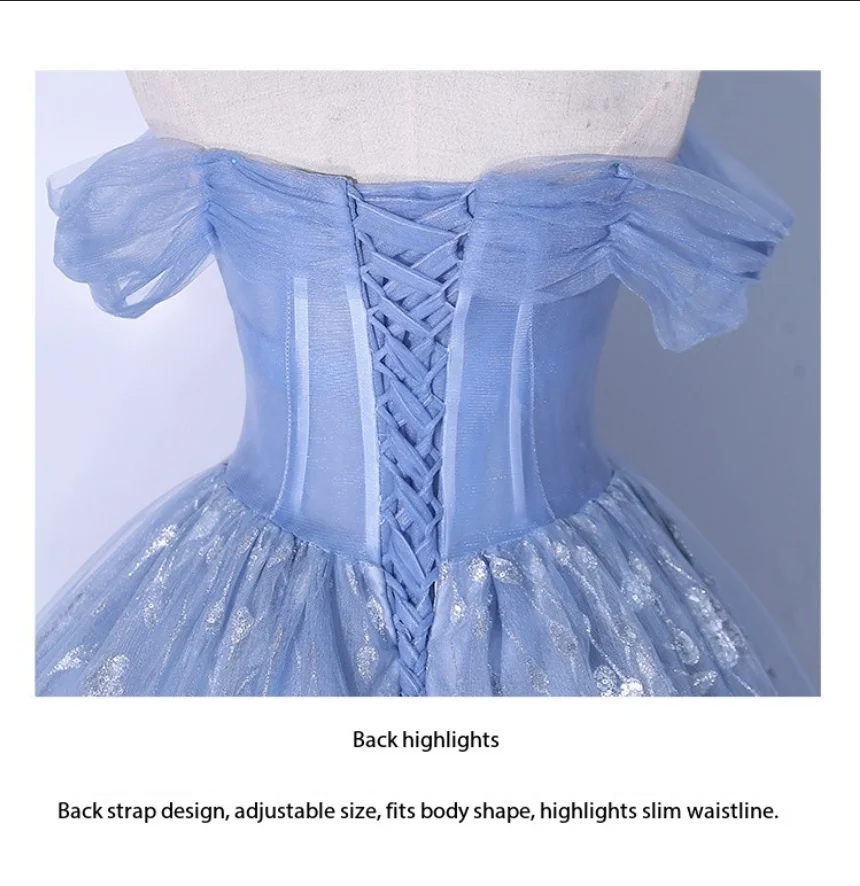 여성용 엔젤 펄 스팽글 스위트하트 볼 가운, 레이어드 튤 무지개빛 반짝이는 롱 생일 파티 드레스