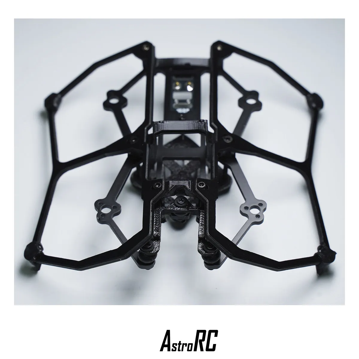 AstroRC CarbonFly 75 V3 Frame 1.6inch 80 Frame 1.8inch Tinywhoop FPV Frame Kit Carbon Fiber Prop Guards Compatible with O4 Lite