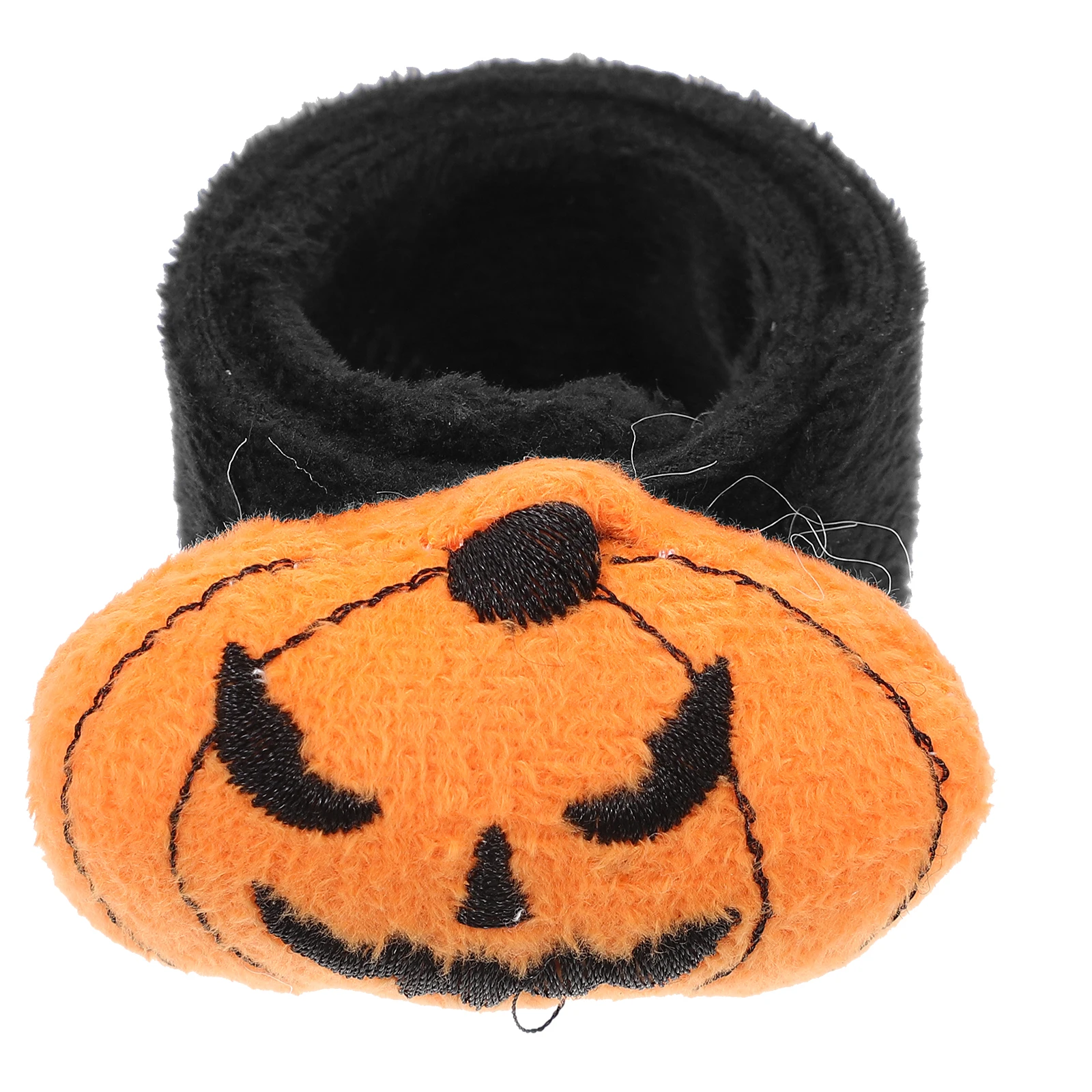 

Makeup Costume Props Pumpkin Bracelet Baby Bracelets Wrist Cloth Slap Party Decoration
