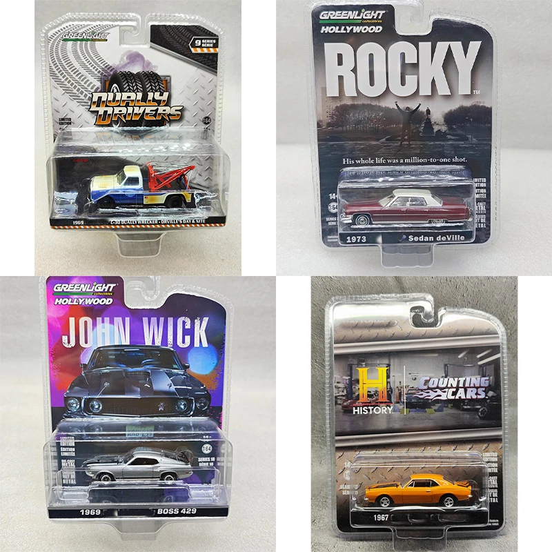 

Greenlight 1:64 Sedan Muscle Car Off-road Vehicle Alloy Die Cast Car Model Collection Ornaments Display Gift Boy Gift