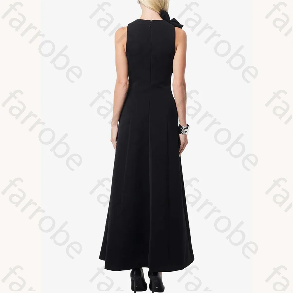 Personalizado elegante elipse babados maxi vestido a linha vestidos de noite formal requintado alta qualidade vestidos de festa de baile para mulher