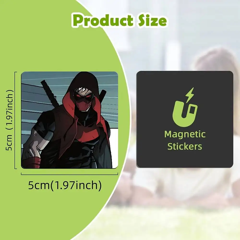 FOR Jason Todd Red Hood Magnetic Refrigerator Magnets Cute And Creative Refrigerator Magnets Souvenirs And Gifts