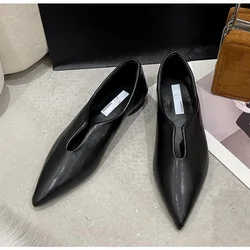 Nuova tendenza di lusso scarpe da donna appartamenti sandali a punta scarpe Oxford retrò muli scarpe Casual da donna scarpe da passeggio