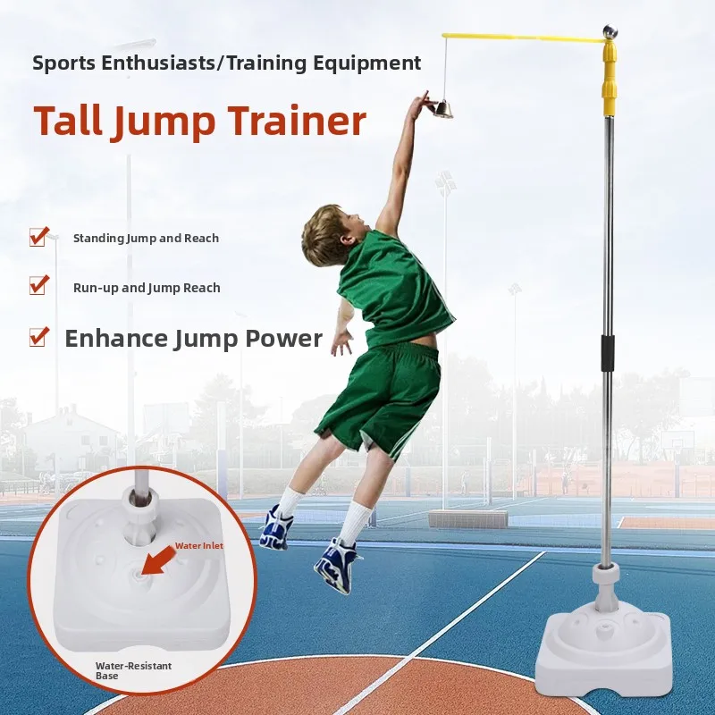 

High Jump Training Device Baskeall Test Vertical Jump Measurement Pole Adult Youth Fitn Test Equipment Sports Measurement