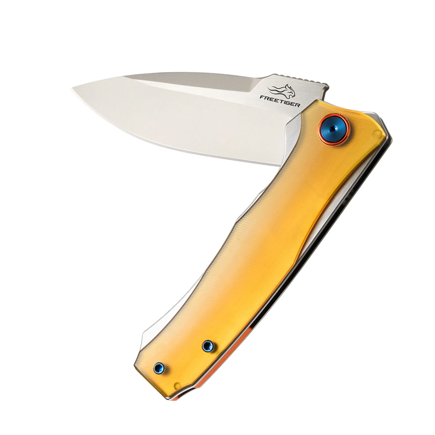 FREETIGER FT81 Folding Knife D2 Blade Ultem/PEI Handle Outdoor Pocket Knife Camping Hunting Survival Multi-Tools Knife for Men - view 4