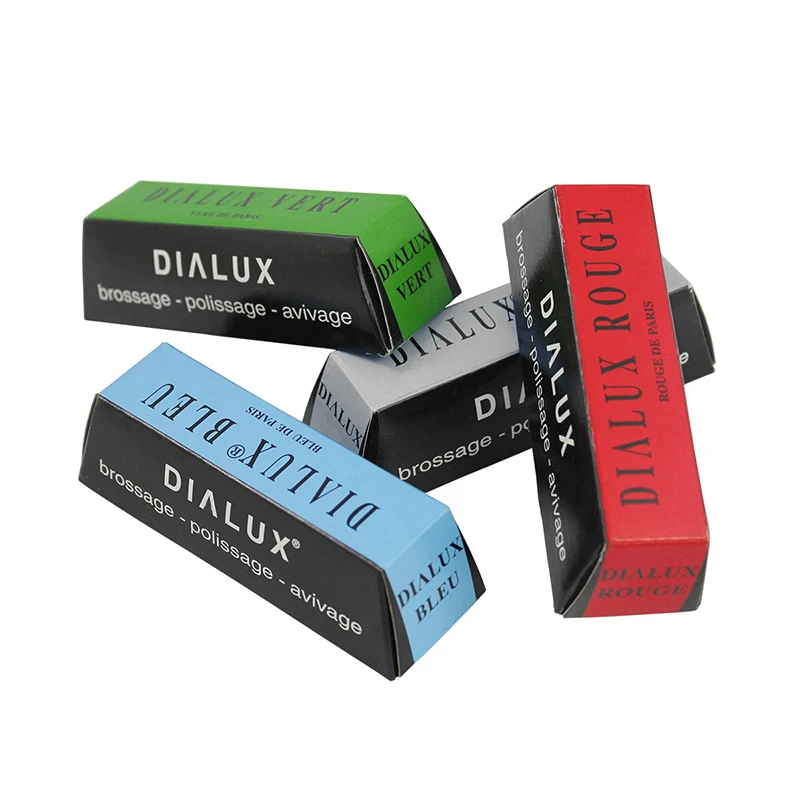 Dialux قسط تلميع مجمع جلخ لصق التلميع الشمع بار المعادن مجوهرات الذهب تلميع ساعة أداة إصلاح