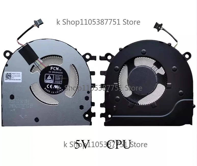5F10S13964 5F10S13991 AAk+CPU GPU Cooling Fans for Lenovo Ideapad 5 Pro-16IHU6 16ACH6 Laptop 82L9 82L5 Pro 16ARH7 16IAH7