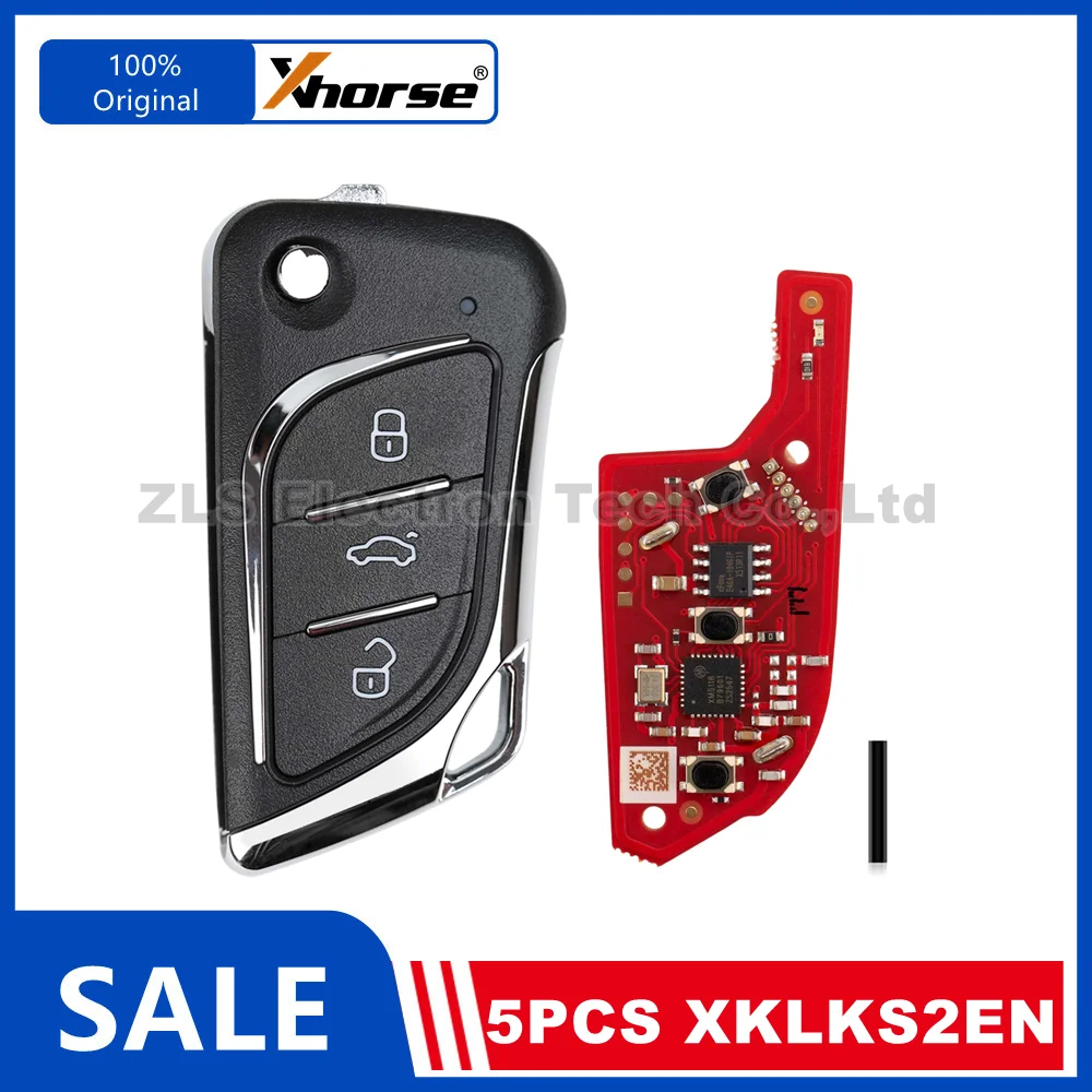 

5 Piece XHORSE XKLKS2EN LEI.KSS Style for Lexus 2nd Generation Universal Wire Remote Key English Version