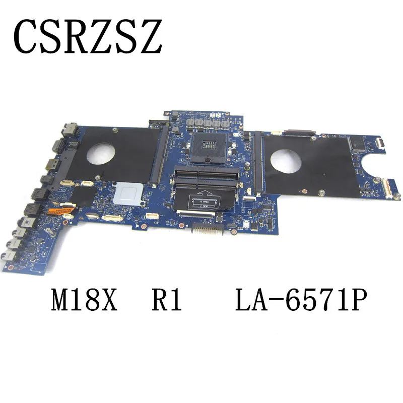 motherboard para dell alienware m18x r1 teste de trabalho perfeito para laptop cn0c9xmr 0c9xmr c9xmr la6571p 01