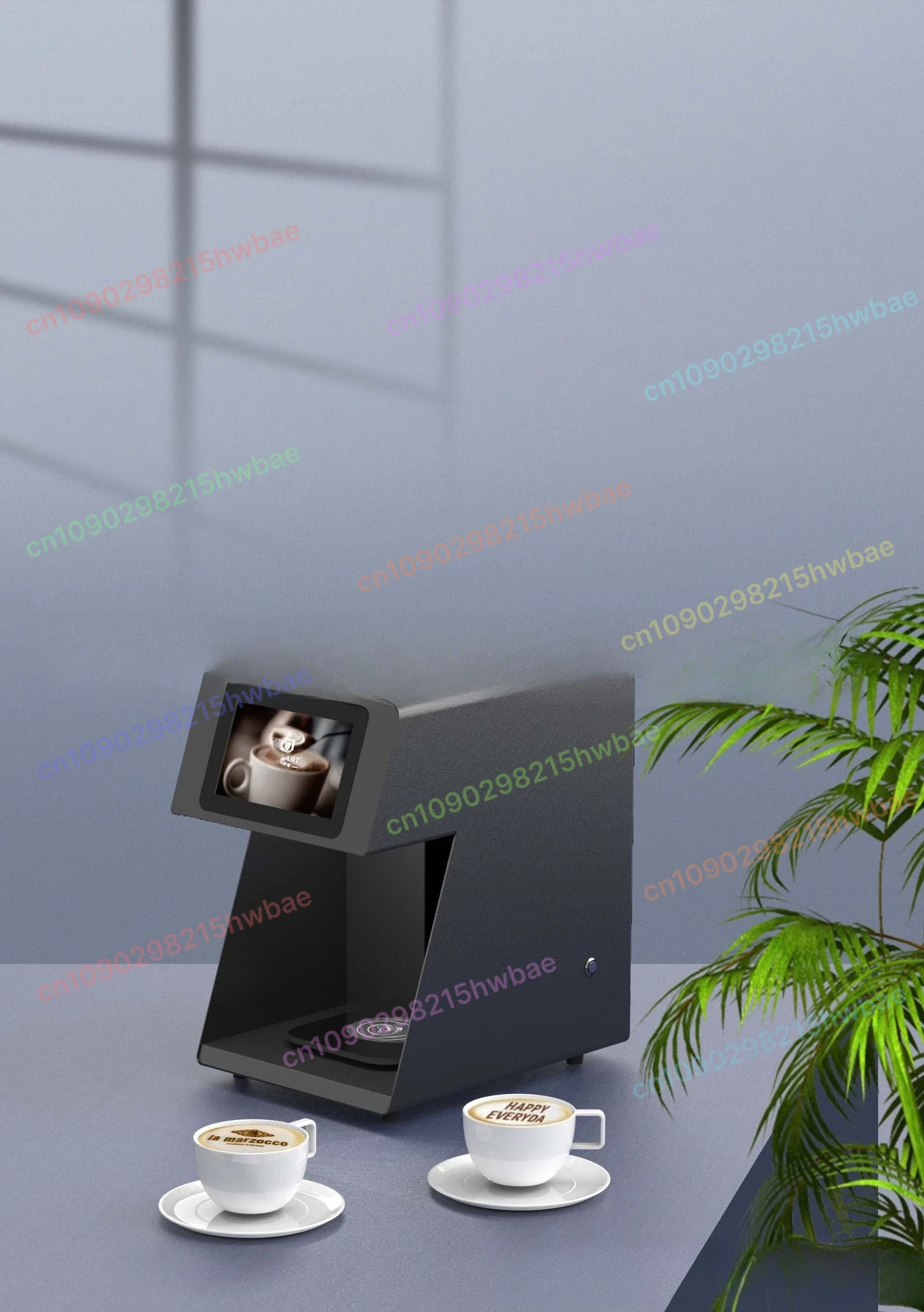 

Edible Ink Food Printer for Coffee - Automatic WiFi 3D Latte Art Machine with Selfie Printing & Beverage Decoration