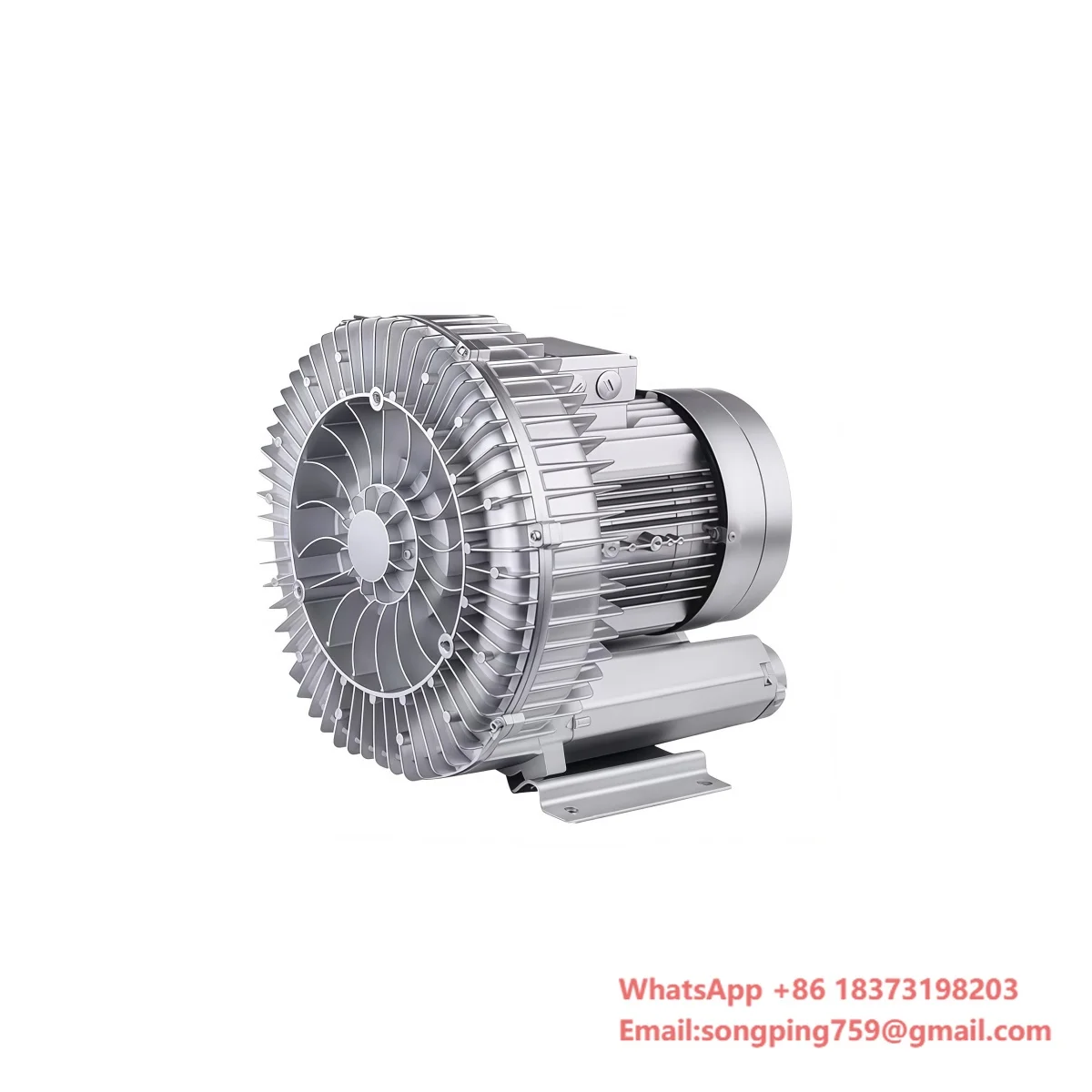 Soplador regenerativo Industrial, soplador de aire Vortex de alta presión para aireación de aguas residuales, acuario, estanque de peces