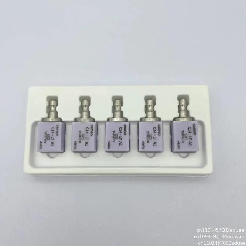 Aidite-Lithium Disilicate Dental Translucency Materials, Ceramic Blocks, Dentistry Lab Materials, Cameo C14 CAD/CAM, 5 PCs/Box