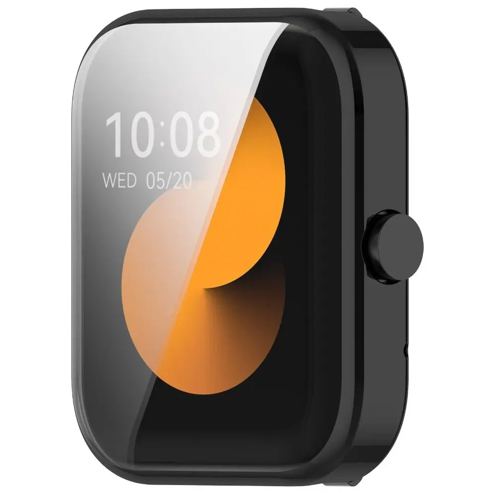 New Full Cover TPU Case Smart Bumper Screen Protector Accessories Watchband Protective Shell for HayLou GST Lite/GST