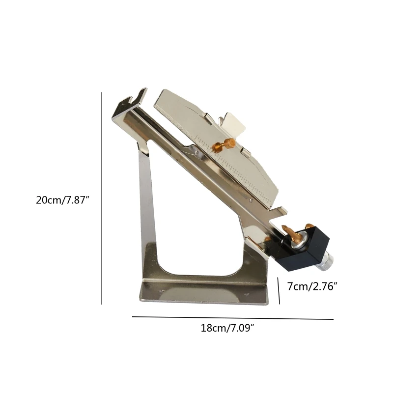 Imagem -06 - Flexching Ajustável Faça Você Mesmo Gabarito Pena Ferramenta para Arco para Seta Faça Você Mesmo Novo para Seta Palhetas Acessórios de Metal Dura