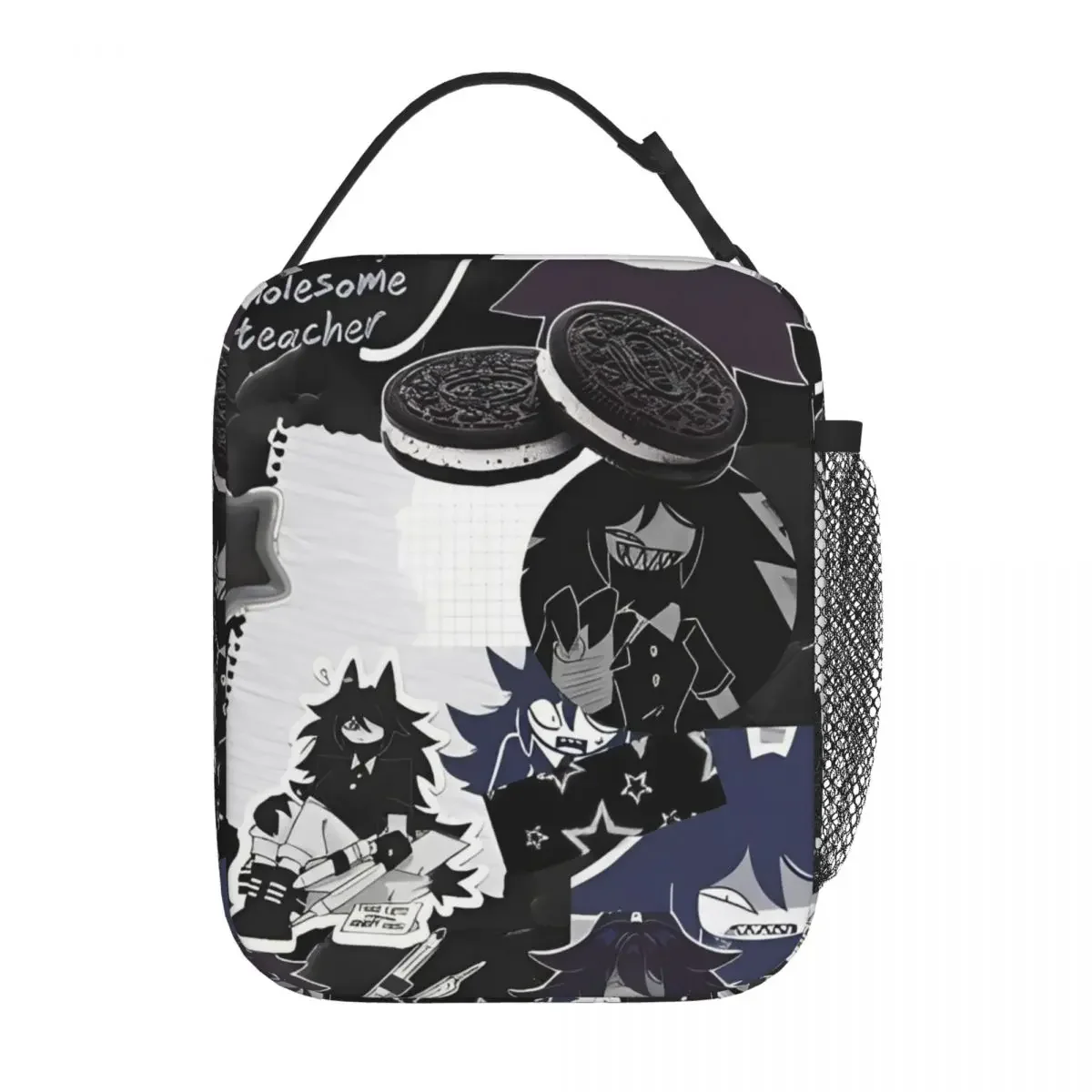 

Термоизолированная сумка для обедов School Fundamental Paper Education Miss Circle: многоразовая сумка-холодильник для еды, термосумка для ланчей