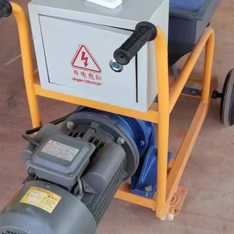 

Электрическая многофункциональная машина для затирки цемента высокого давления, 220 В, 380 В, доставка раствора, дверь, окно, уплотнение, сборка ПК