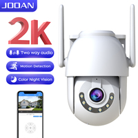 JOOAN 2K HD Wifi PTZ Camera Outdoor Home Security Auto Tracking IP Cameras Audio Video Surveillance Night Color CCTV Camera