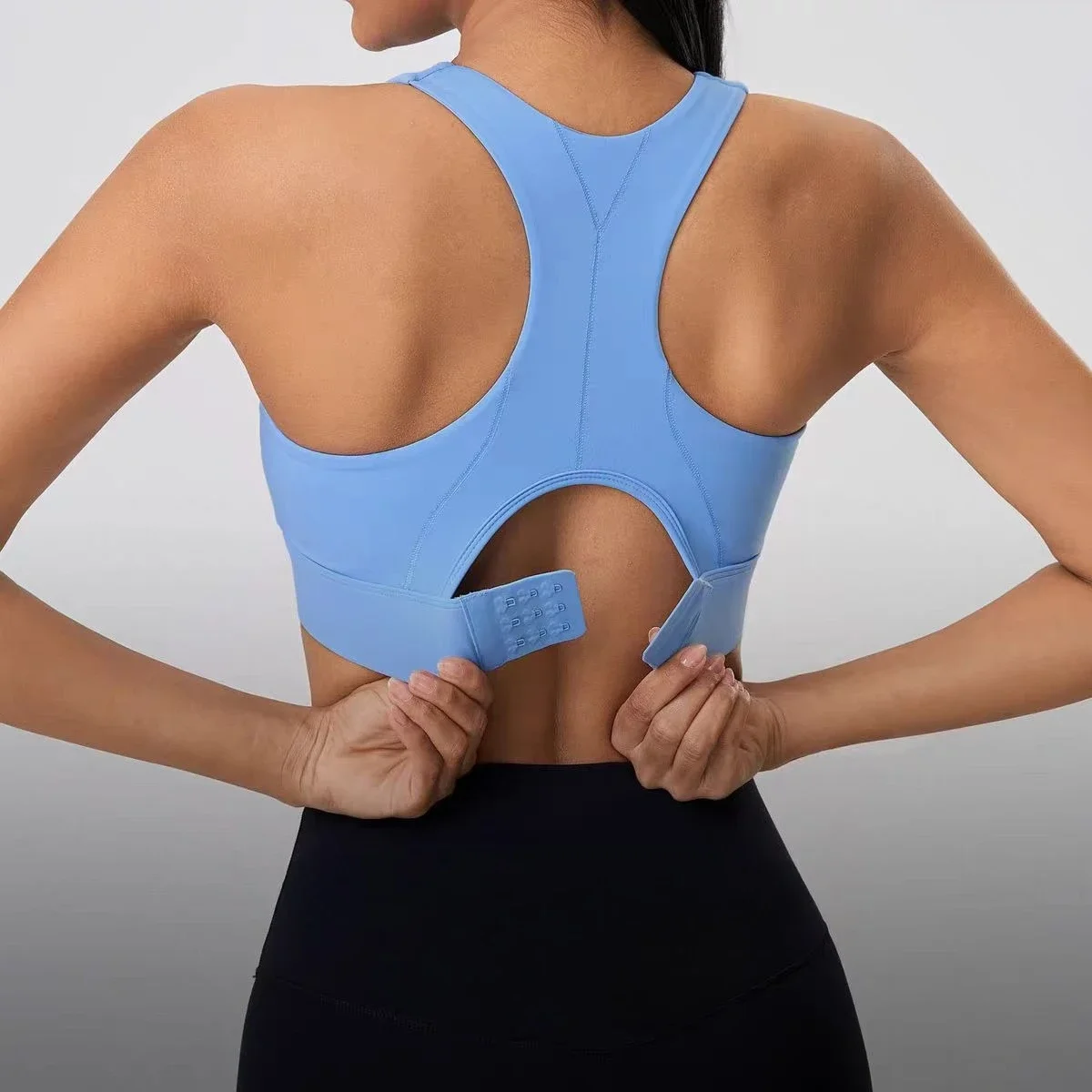 

Lemon Women Sports Fitness Bra High Impact Sports Bra Shockproof Push-up Pad Sports Vest Breathable Yoga Underwear Running Vest