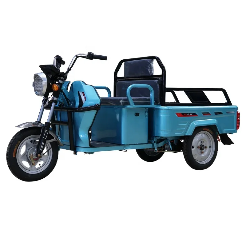 Hot Selling 3 Wheel Electric Tricycle Trike Tuk Tuk For Cargo Made In China Factory Customized Big Power