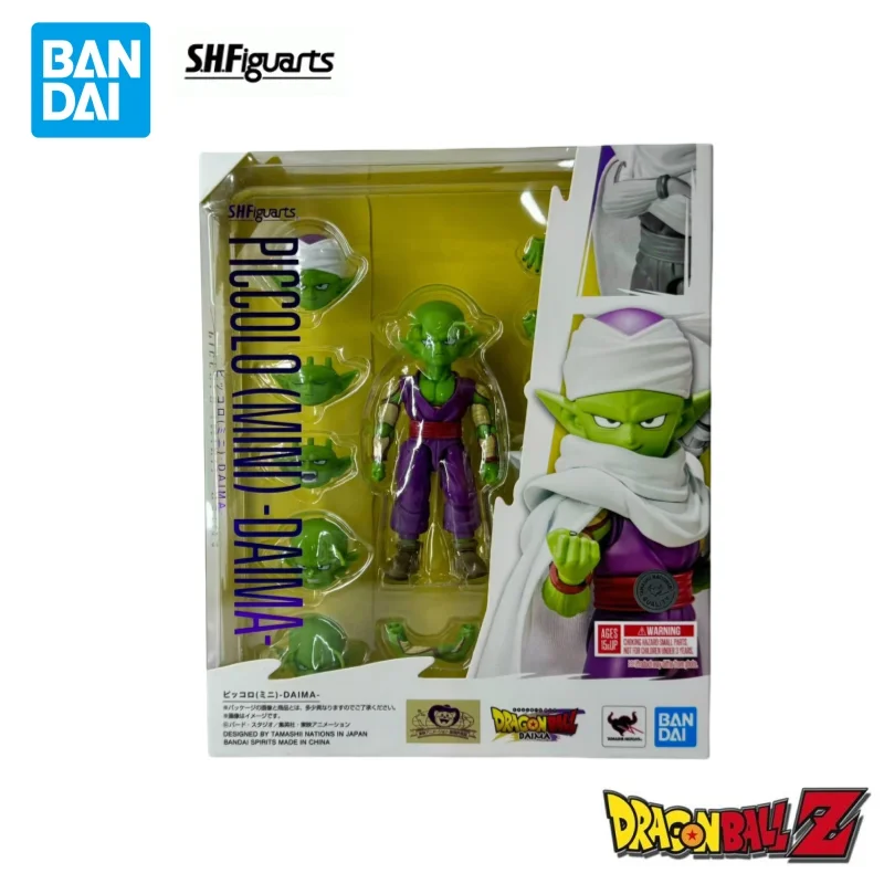 

In Stock Bandai Model Doll Brand New Boxed Dragon Ball Shf Piccolo Mini Daima Original Anime Characters Garage Kit Collectible