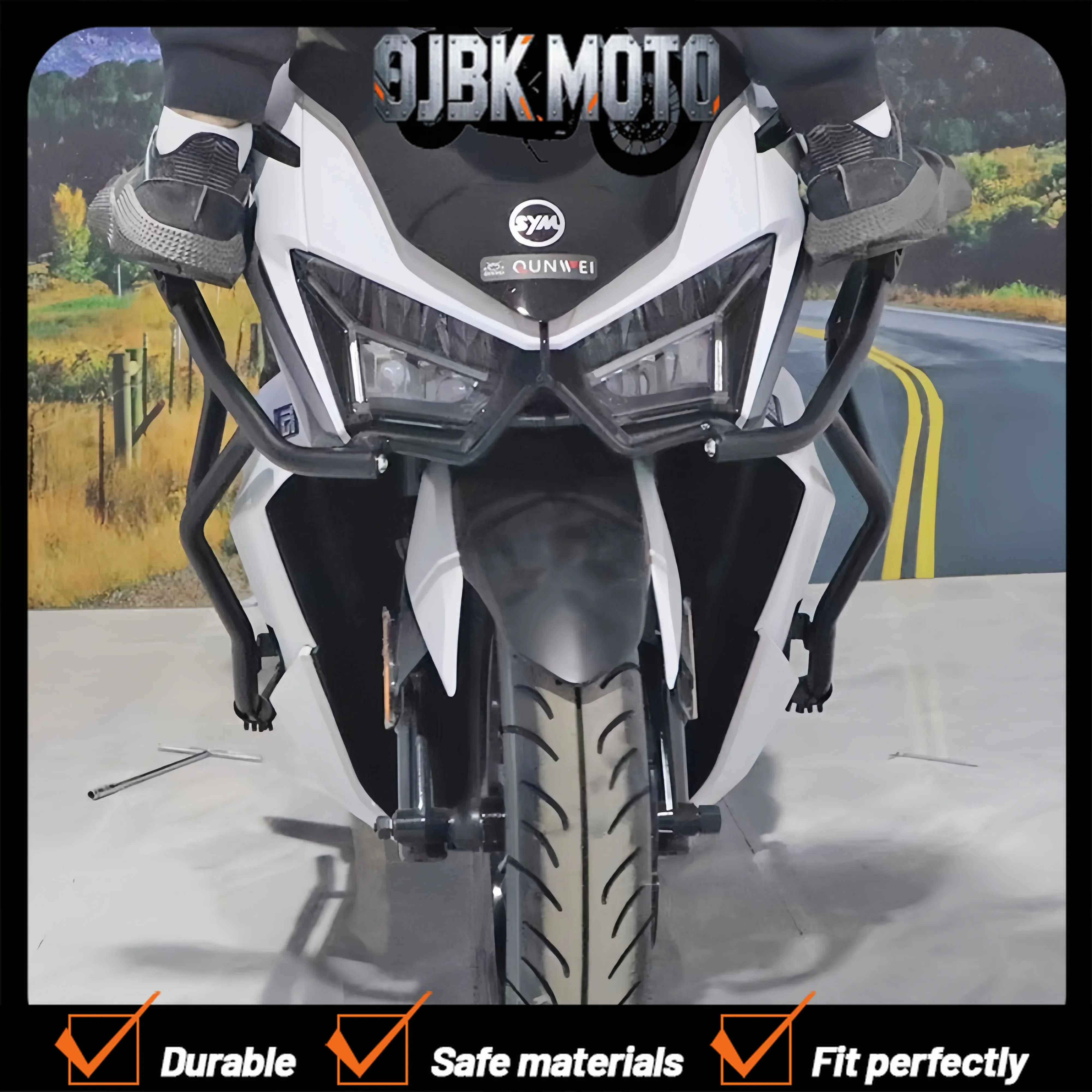 

New Motorcycle For Sym Jet X 125 / 150 / 200 / 200i Engine Guard Engine Guard Crash Bar Protection Bumper Guards Fit Sym Jet -X