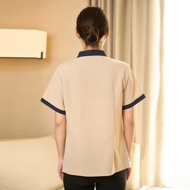 Cleaning Clothes for Women Litter Suit Hotel Cleaning Uniform Work Clothes for Cleaner Cleaning Service Overalls Cleaner's Shirt