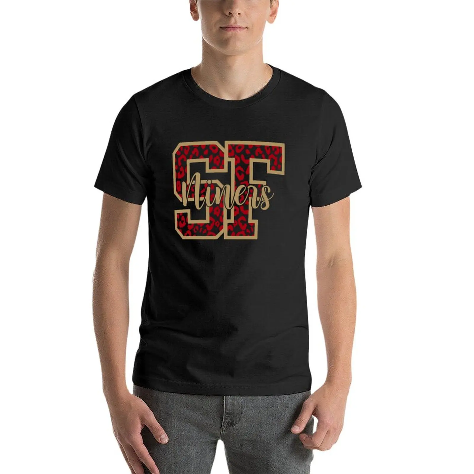 SF Football 49ers Niners T-Shirt summer top oversized graphic tee shirts graphic tee mens designer t shirt