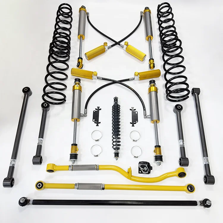 

High Performance Racing Off-road 4x4 Y61 Nitrogen Shock Absorber Adjustable Suspension Complete Kit