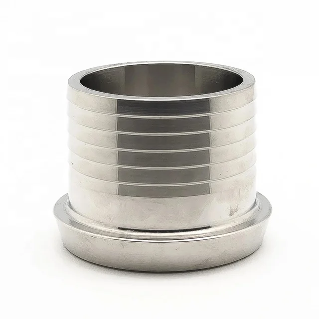 

Wenzhou Compass Made in China SS316L SS304 Sanitary Stainless Steel High Pressure Liner Hose Adapter for Food and Beverage