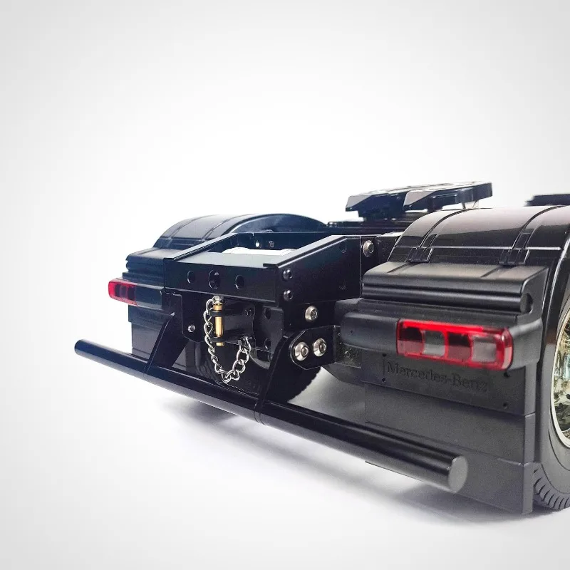 Gas Tank Schwanz Strahl Schutz Bar für 1/14 Tamiya RC Lkw Anhänger Kipper Scania R470 R620 Benz Actros Volvo MAN LESU DIY Teil