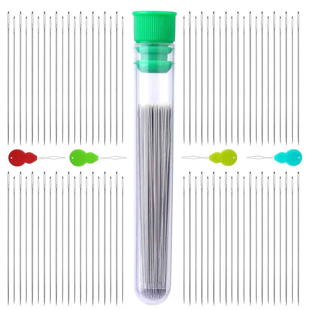 50PCS Straight Bead…