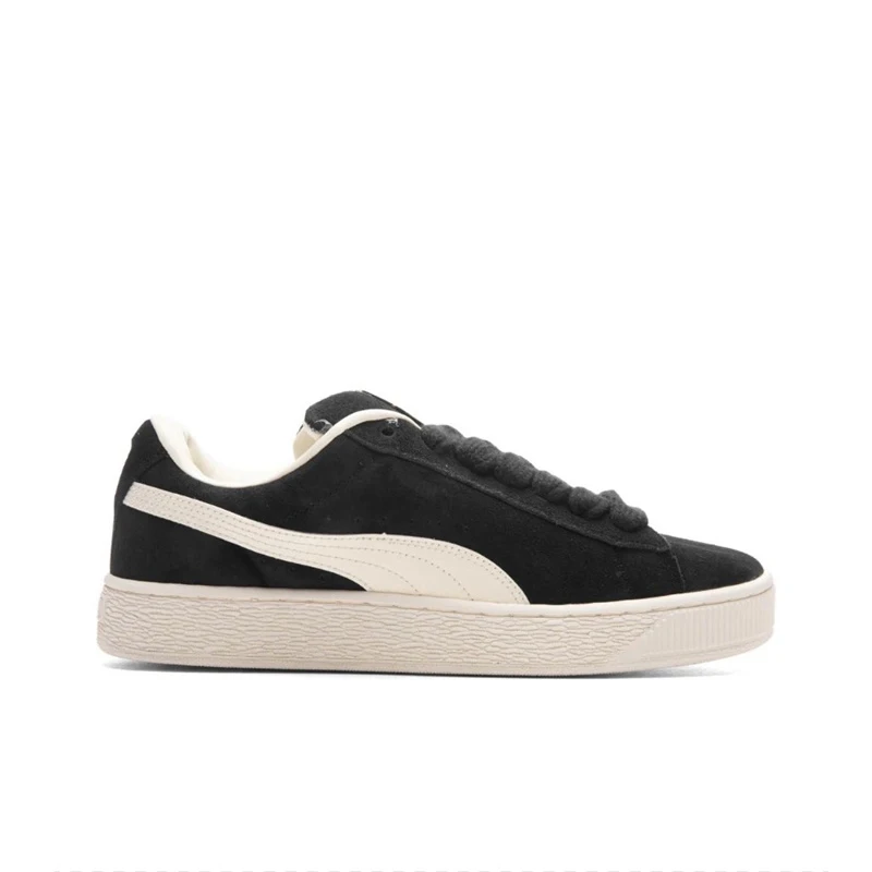 Puma Suede XL Men's and Women's Skateboarding Shoes Versatile Retro Bread Shoes Low-top Thick Sole Sneakers 396057-01