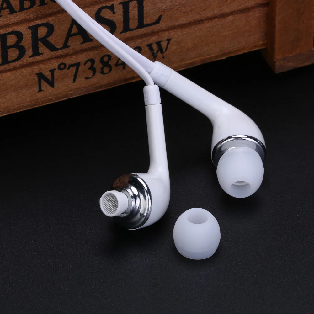 In-ear Wired Headphones Earphones with Microphone 3.5mm Wired Earbuds Hands Free Calling Music for Samsung Galaxy S3 SIII I9300