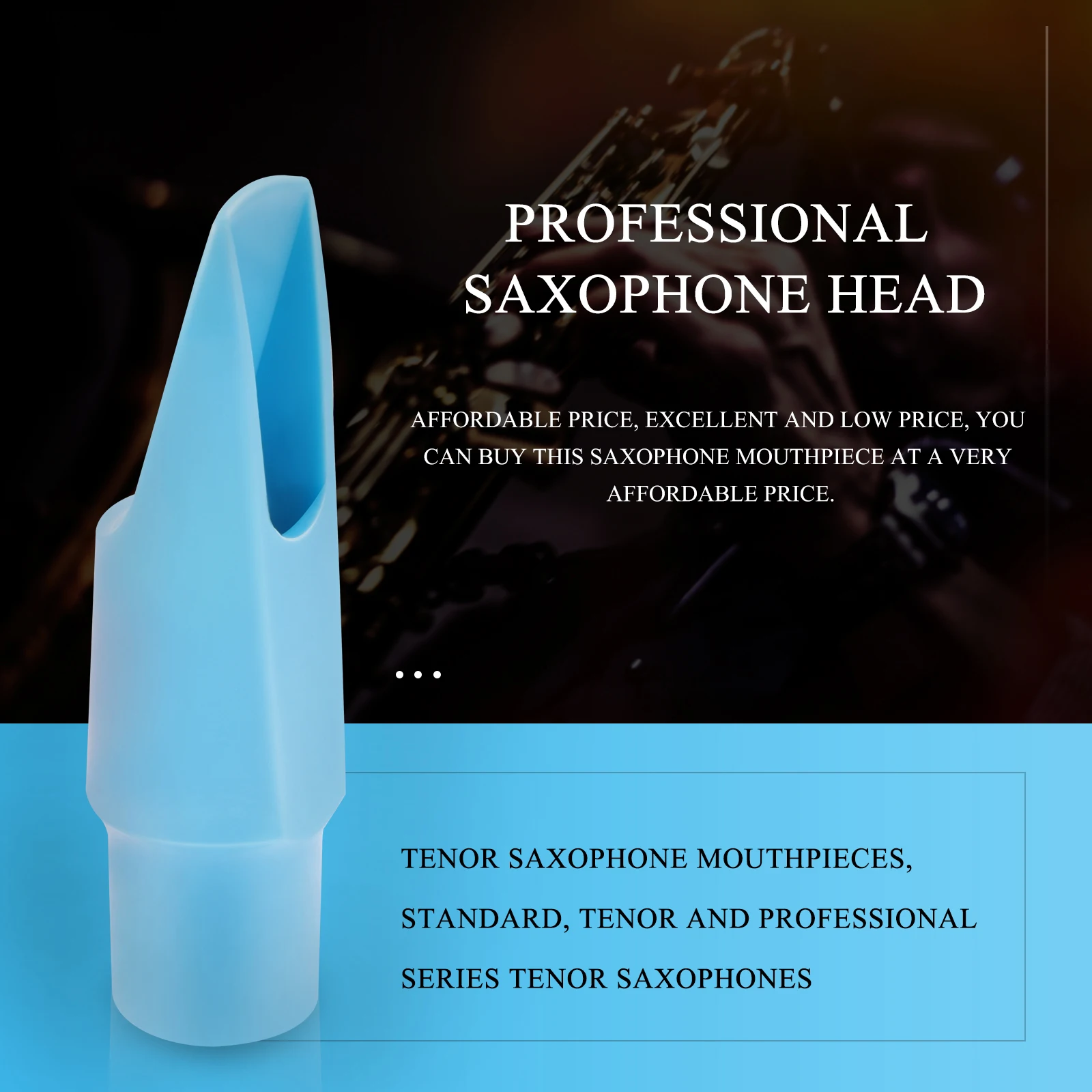 

Saxophone Mouthpiece Alto Accessory Plastics Kids Musical Instruments Tube Head Abs Child