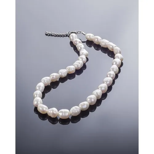 Eysell Jewellery Natural Stone Necklace Natural Pearl 8 mm Lux