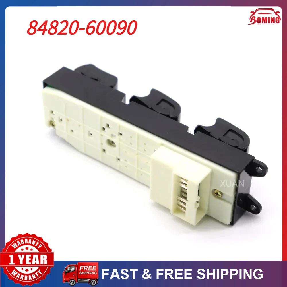 84820-60090 Power Window Lifter Master Control Switch For Toyota Corolla Camry Avalon Echo Yaris 4Runner Hilux Land Cruiser