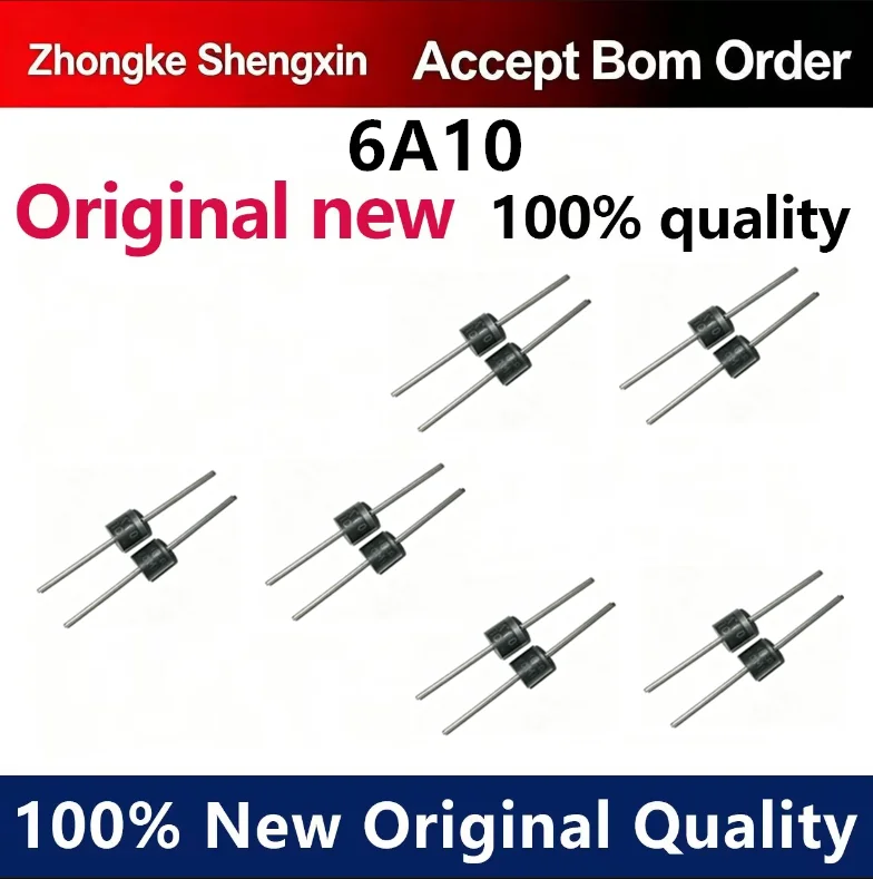 （5pcs-100pcs）6A 10 chip rectifier diode high-power brand new original