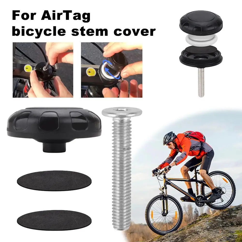 Hidden Bike Mount for AirTag Mountain Bike GPS Tracker Anti-Theft Protection Accessories Waterproof Universal For All Bikes