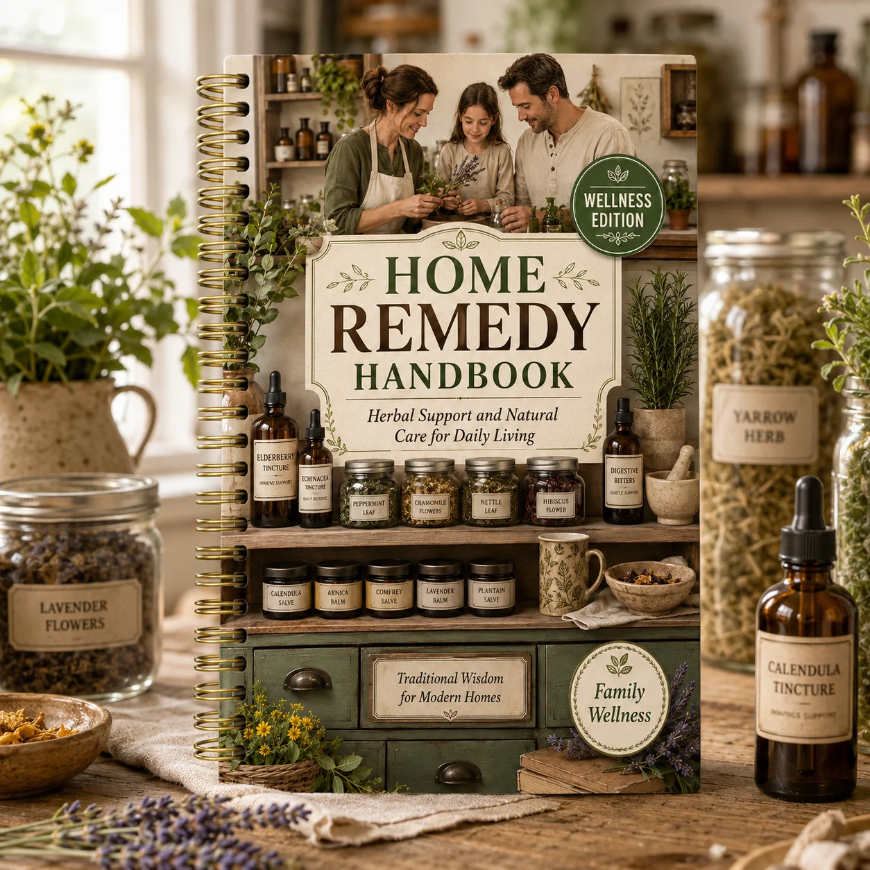 Herbal Wellness Guide - Manual de Remedios Caseros, Cuidado Natural